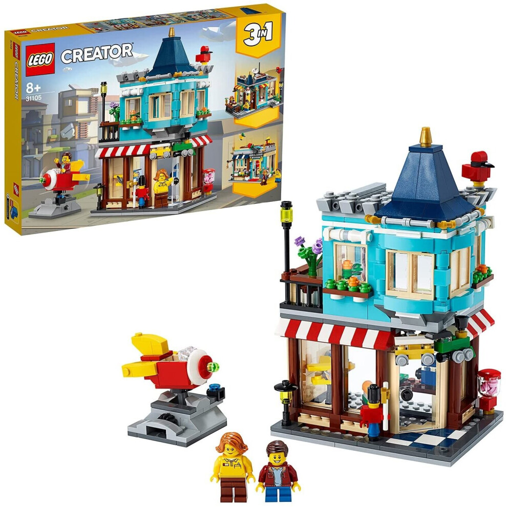Lego Creator Townhouse Toy Store Set 3-In-1 31105