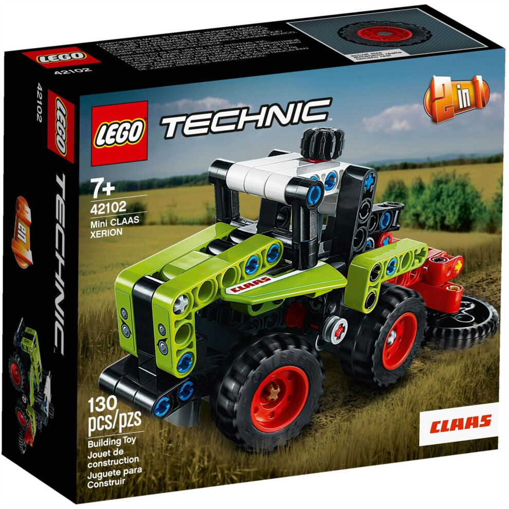 LEGO Technic Mini CLAAS XERION Tractor to Harvester 42102