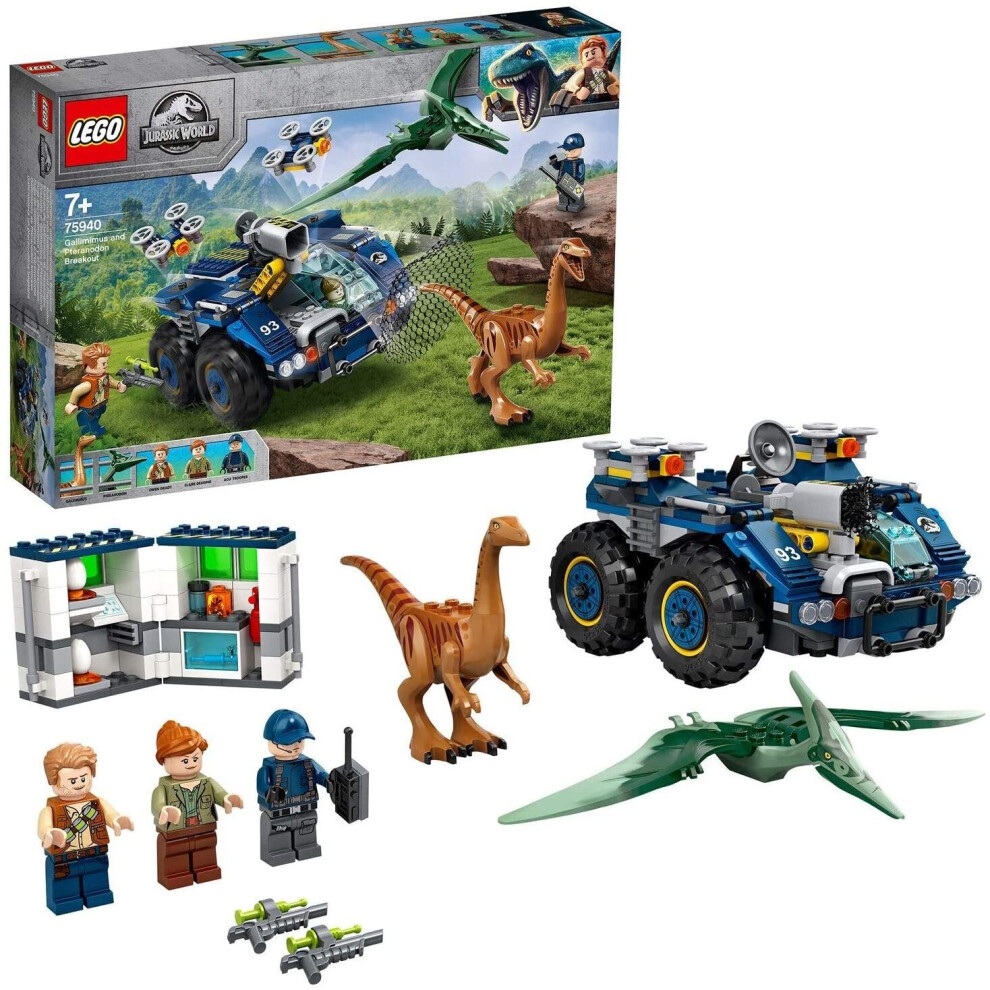 LEGO Jurassic World Gallimimus and Pteranodon Breakout 75940