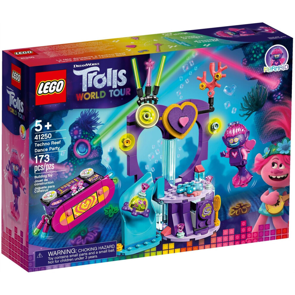 LEGO Trolls World Tour Techno Reef Dance Party 41250