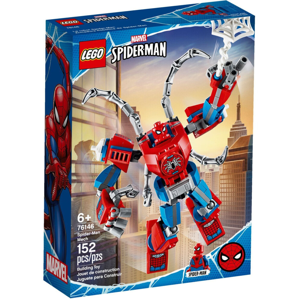 Lego Super Heroes Spider-Man Mech Playset 76146