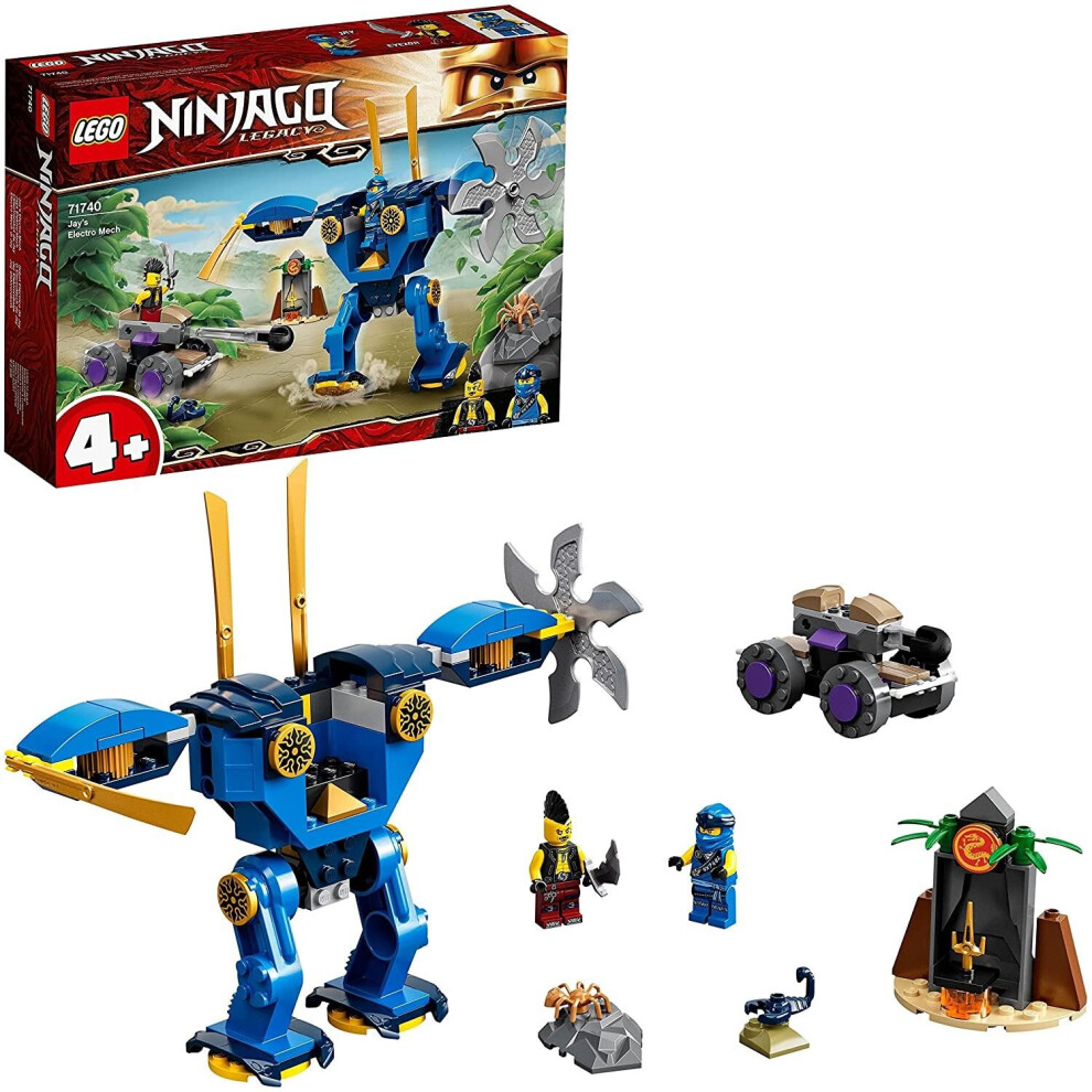 LEGO NINJAGO Legacy Jay's Electro Mech Set 71740