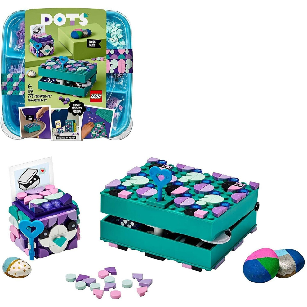 LEGO DOTS Secret Boxes Jewellery Box Set 41925