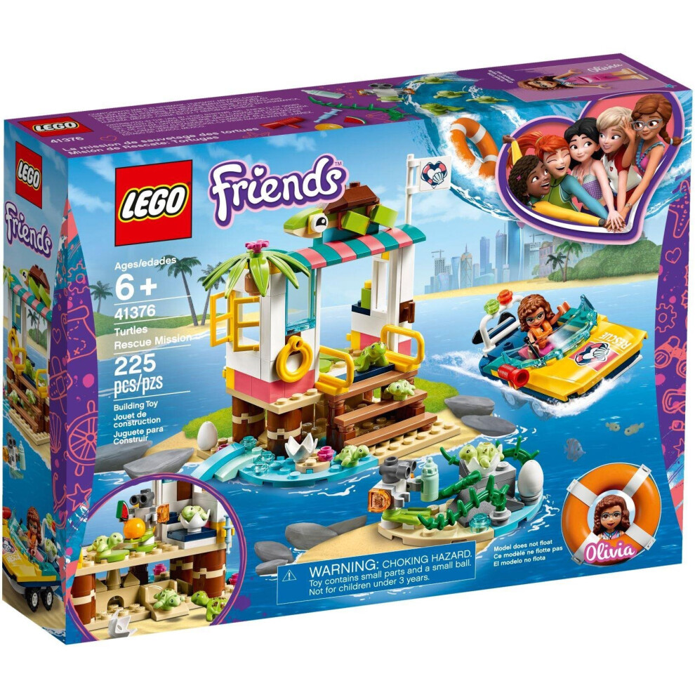 LEGO Friends Turtle Rescue Mission 41376