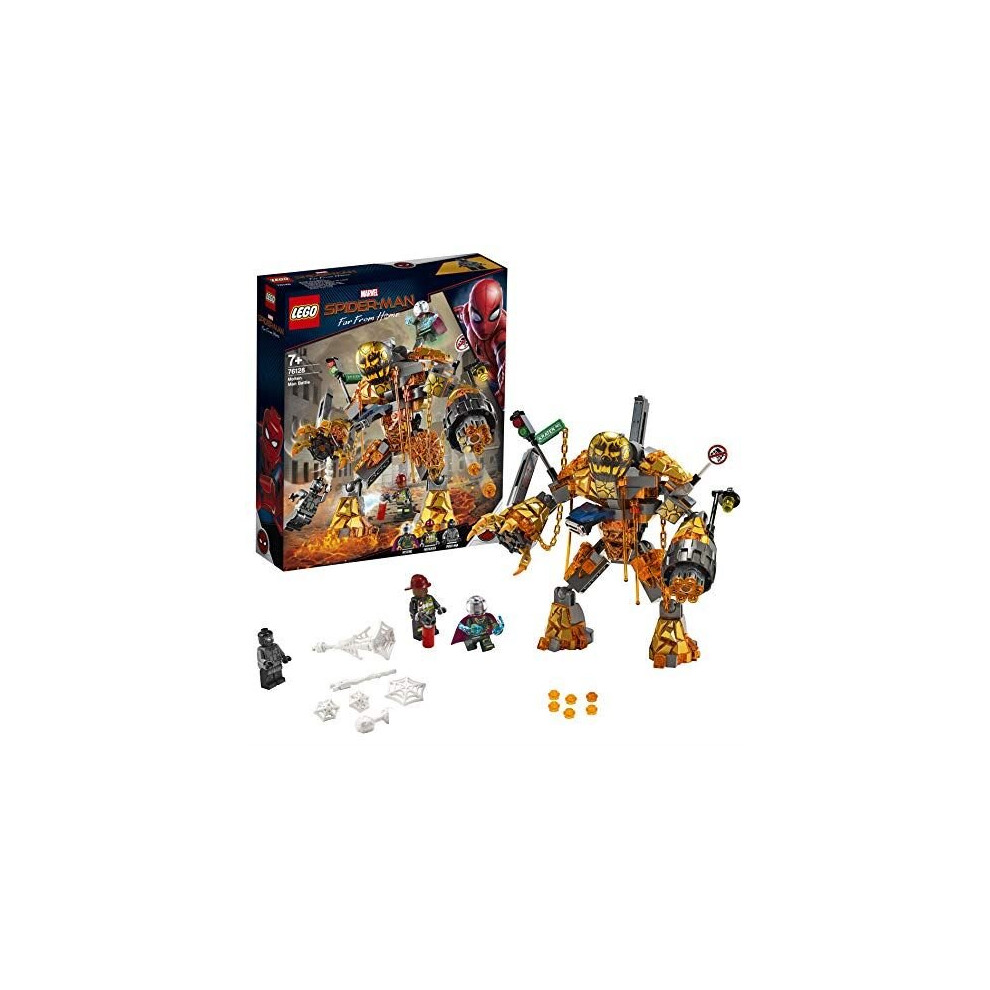 Lego Marvel Super Heroes Spider-Man Molten Man Battle Set 76128