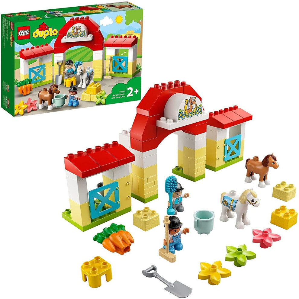 LEGO DUPLO Town Horse Stable and Pony Care Set 10951