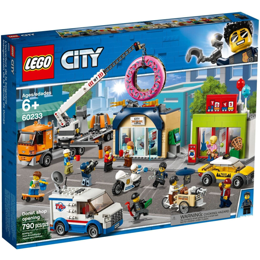 LEGO City Town Donut Shop Opening 60233