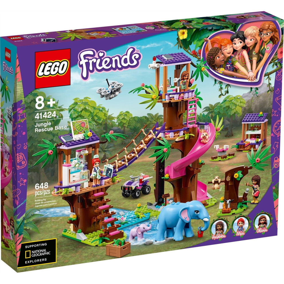 Lego Friends Jungle Rescue Base 41424
