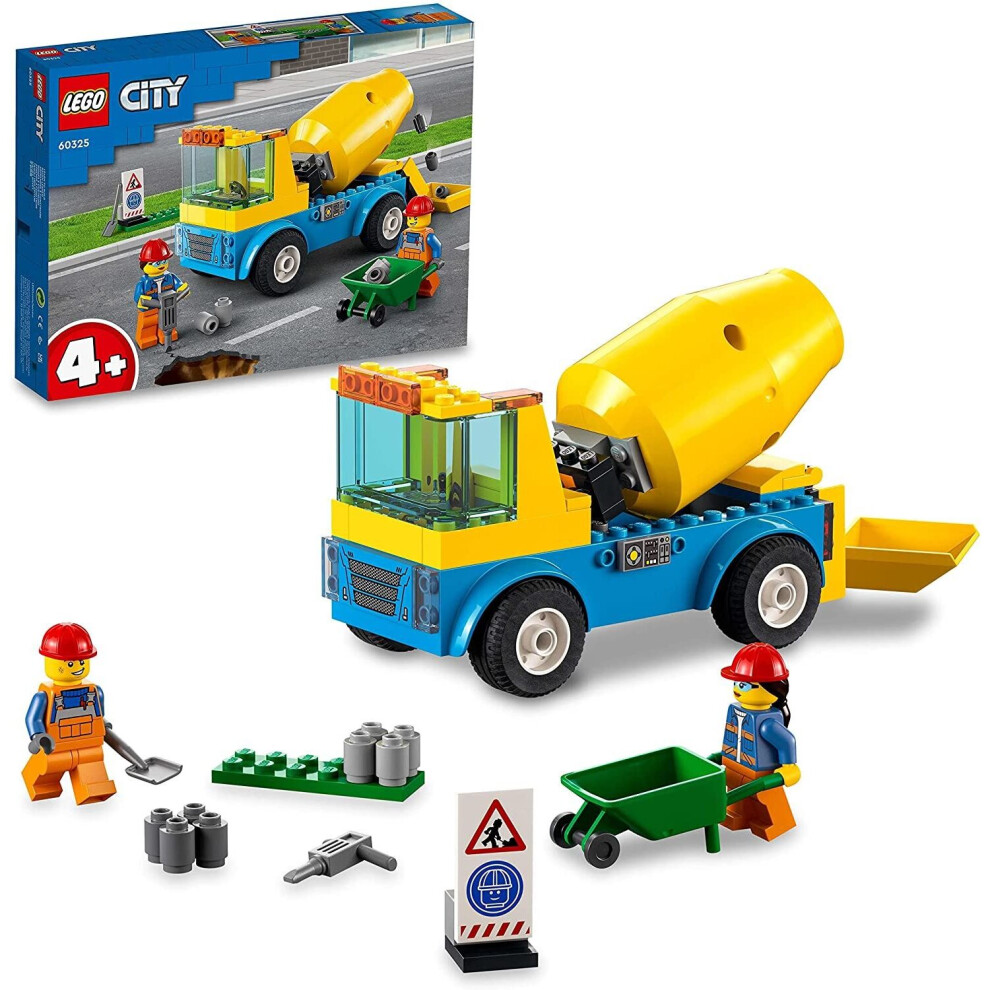 Lego City Cement Mixer Truck Set 60325