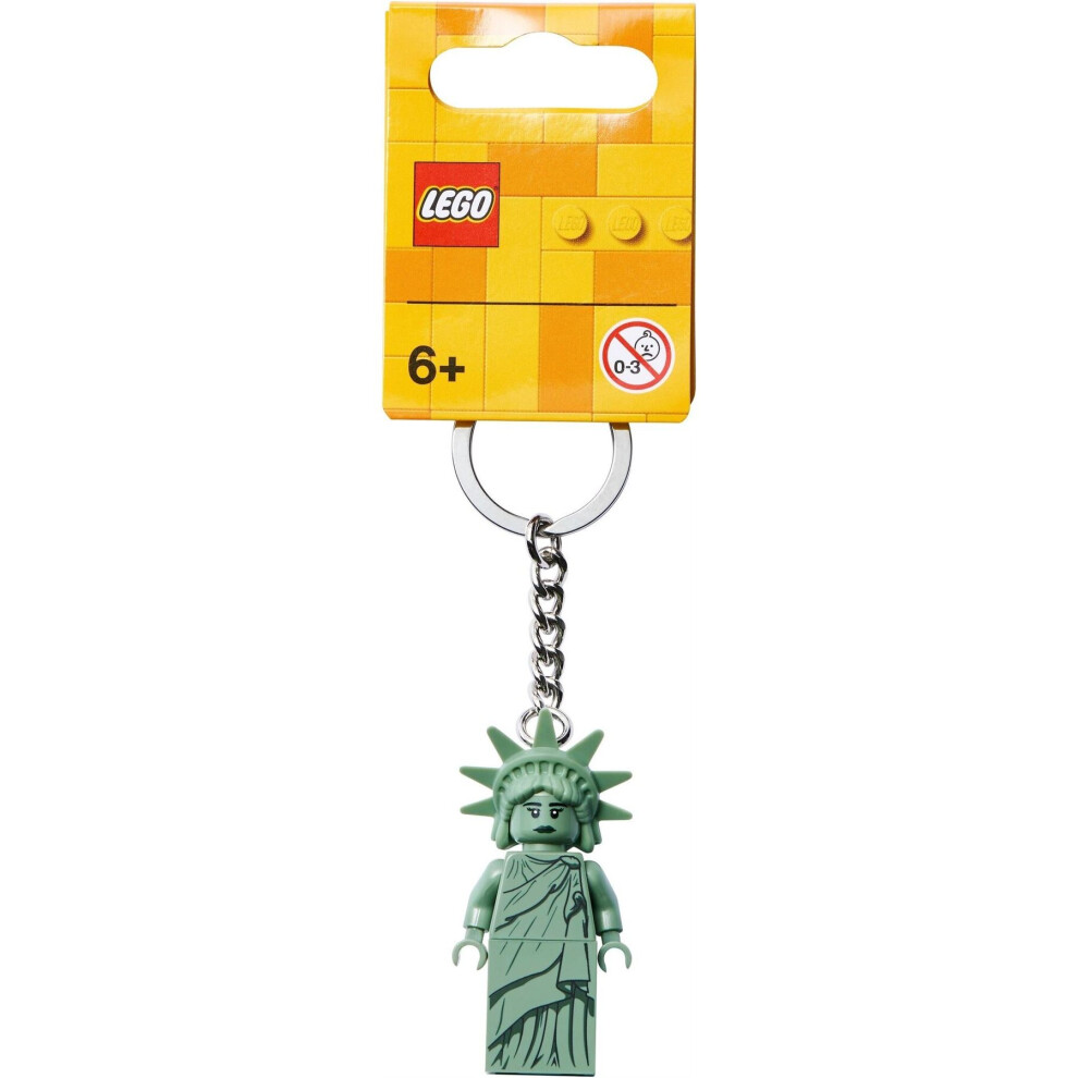 LEGO Classic Lady Liberty Minifigure Keyring 854082