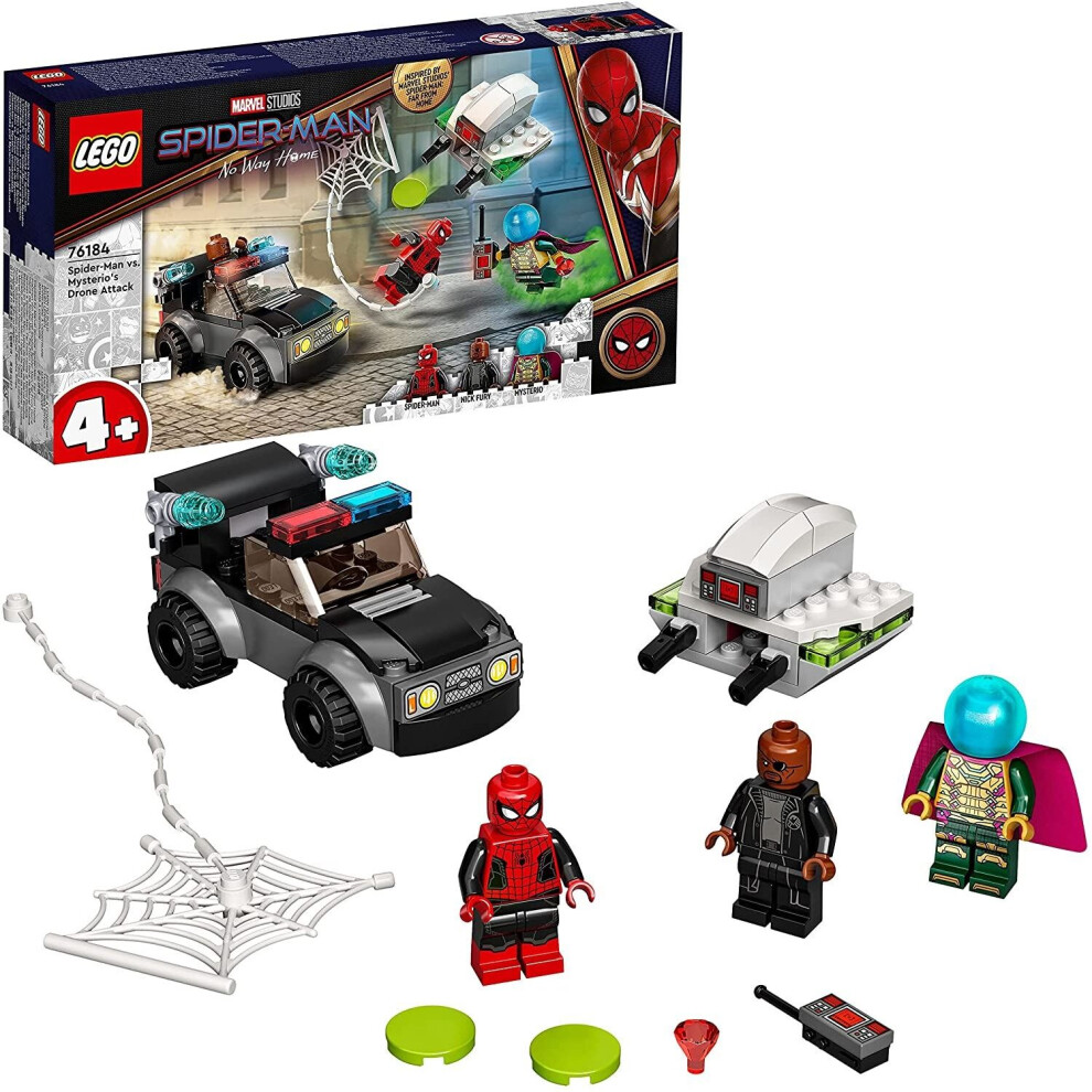 LEGO Marvel Spider-Man vs. Mysterio's Drone Attack Set 76184