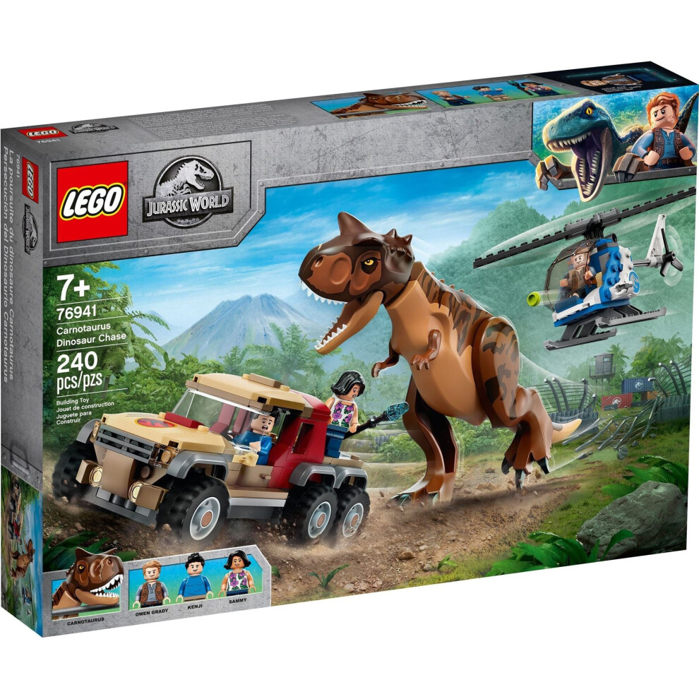 LEGO Jurassic World Carnotaurus Dinosaur Chase 76941