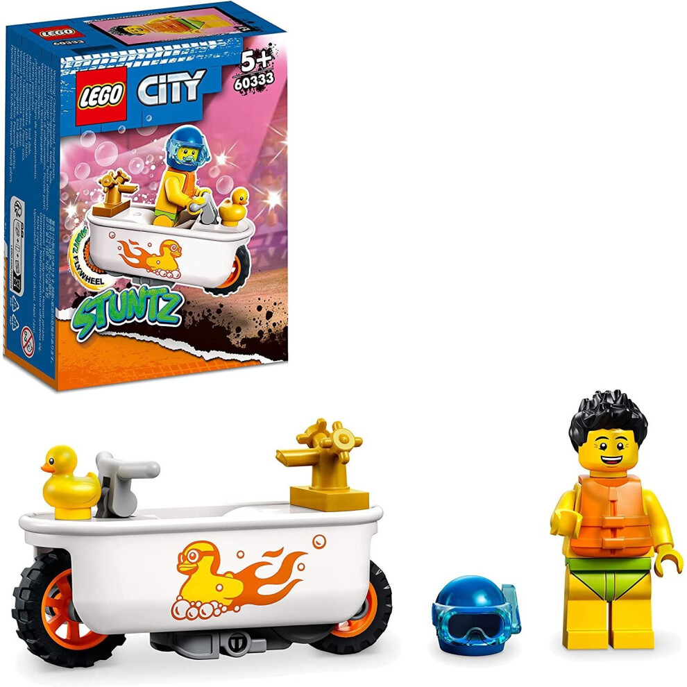 LEGO City Stuntz Bathtub Stunt Bike Set 60333