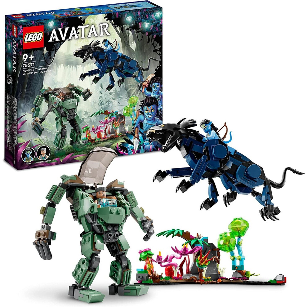 LEGO Avatar Neytiri & Thanator vs. AMP Suit Quaritch Set 75571