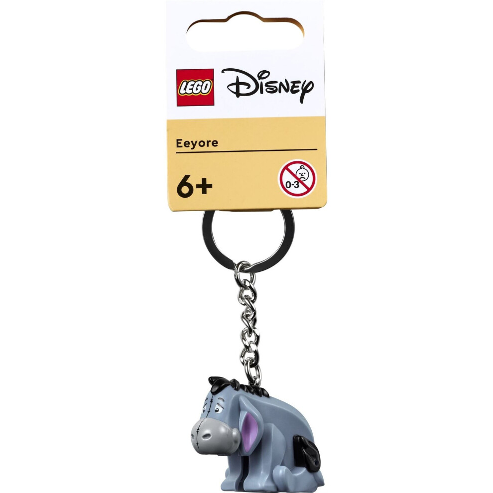 LEGO Disney Eeyore Donkey Minifigure Keyring 854203