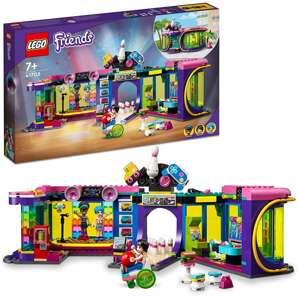 LEGO Friends Roller Disco Arcade Set 41708