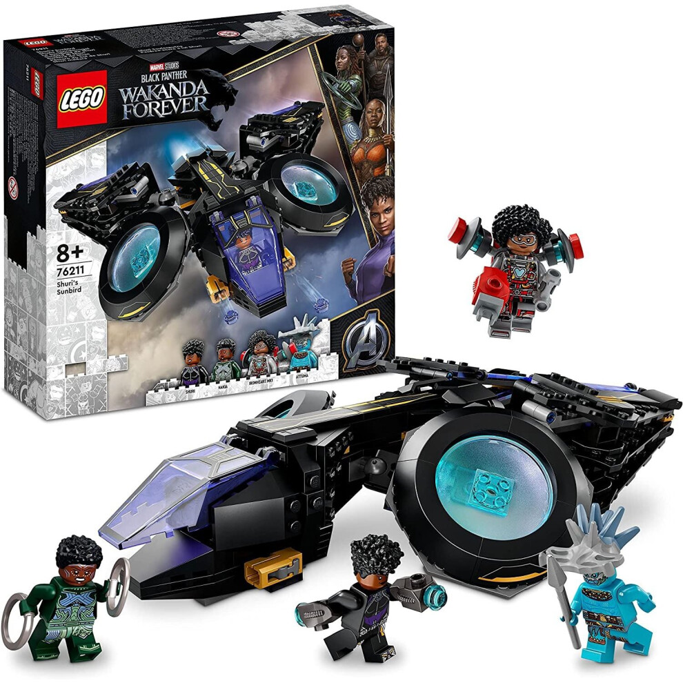 LEGO Marvel Super Heroes Shuri's Sunbird Set 76211