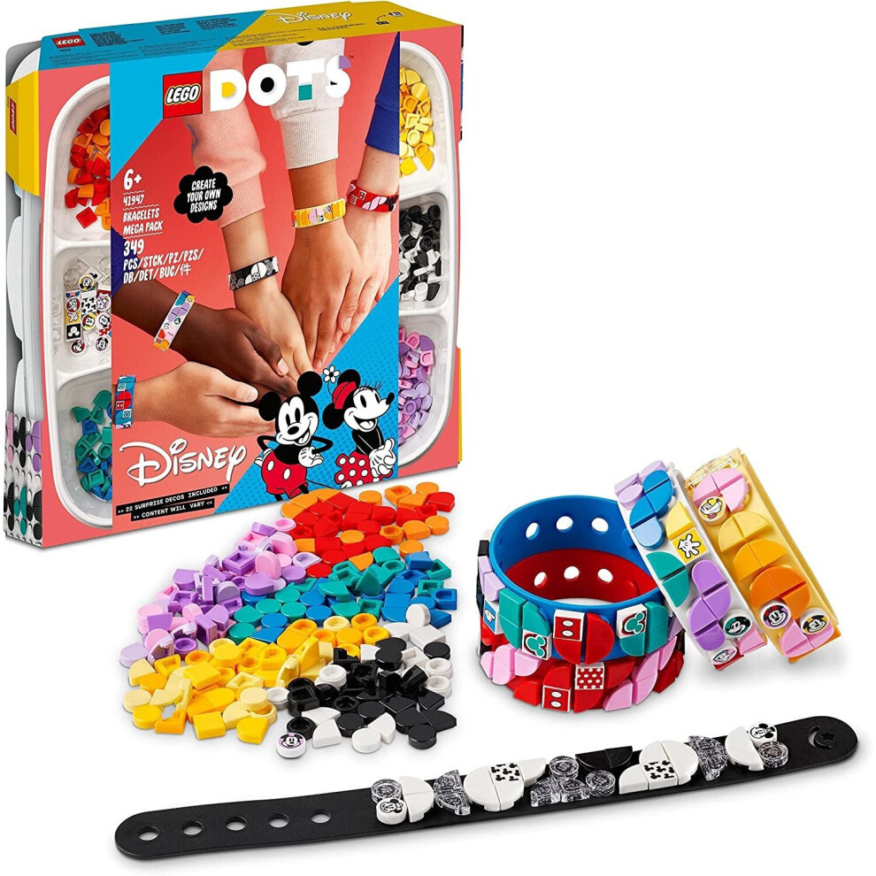 LEGO DOTS Disney Mickey & Friends Bracelets Mega Pack Set 41947