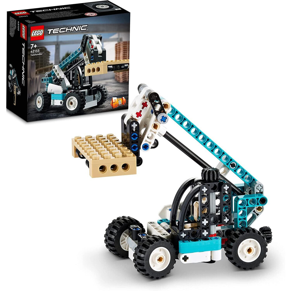 Lego Technic 2 In 1 Telehandler Forklift 42133