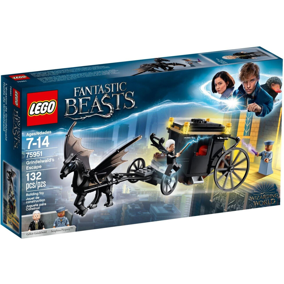 LEGO Harry Potter Fantastic Beasts Grindelwalds Escape Set 75951