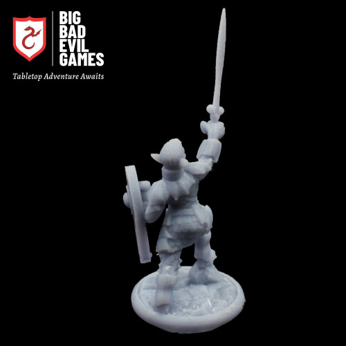 High Elf Fighter Miniature | Elven Warrior for Dungeons and Dragons 2