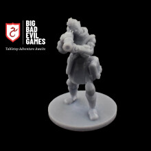 Eberron Artificer Miniature with a big gun! | for Dungeons and Dragons