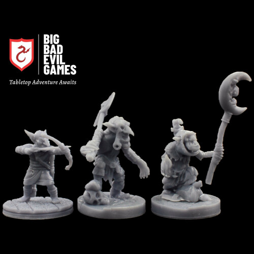 The Goblins are coming! Goblin Miniature Set 2 | scale for D&D