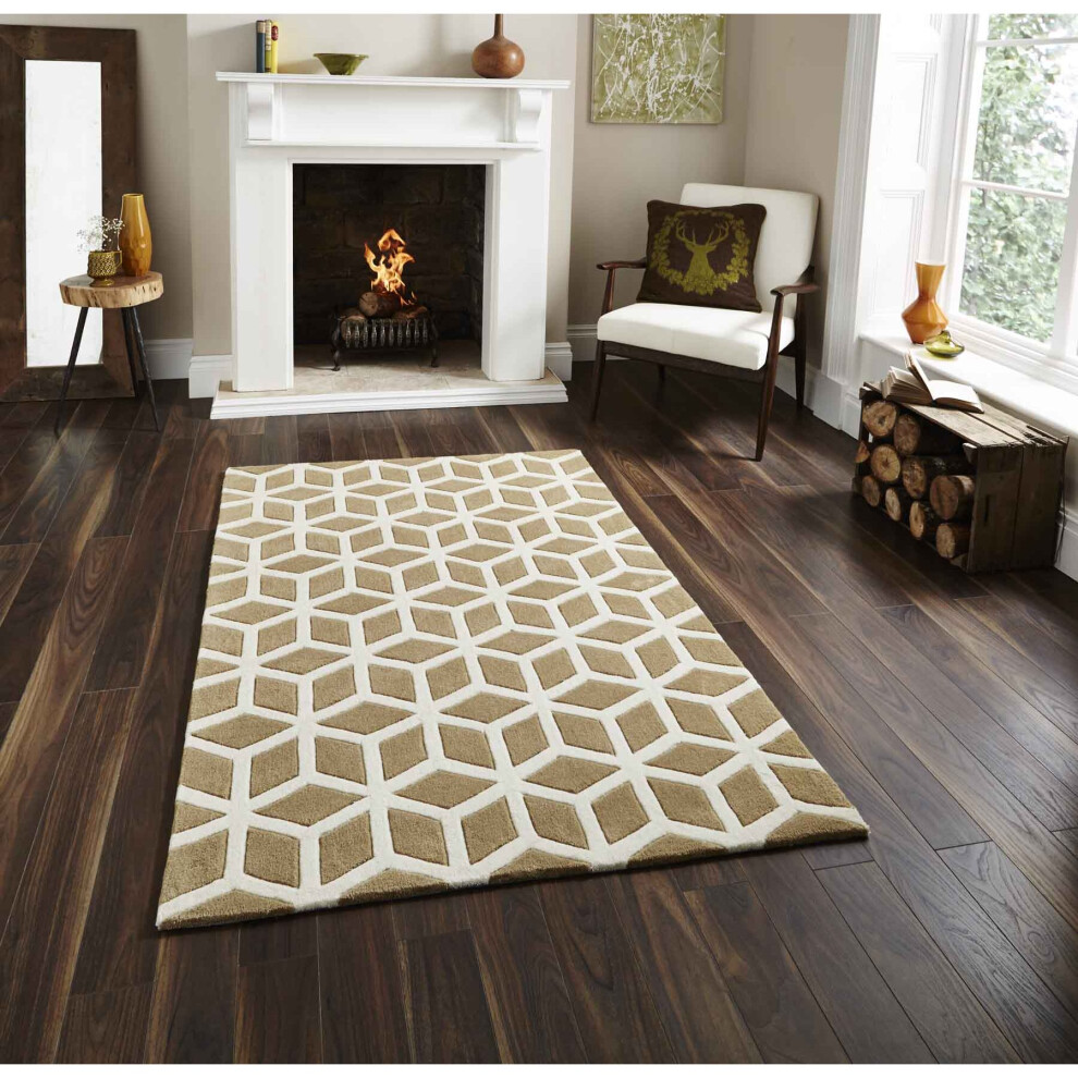 Hong Kong HK-326 Beige Cream Rug  - 120cm X 170cm-image-OPC-PBDSGP2-NEW