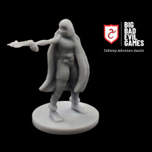 Female Rogue Miniature | Theif with hand crossbow for D&D