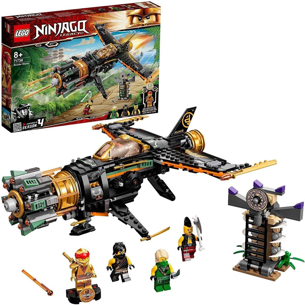 LEGO NINJAGO Legacy Boulder Blaster Aeroplane 71736