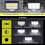 IP65 Waterproof Solar Motion Sensor Light Wall Lamp Garden Outdoor 8