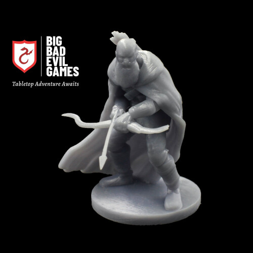 Old Huntsman Ranger Miniature | perfect for tabletop RPGs 1