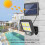 IP65 Waterproof Solar Motion Sensor Light Wall Lamp Garden Outdoor 4