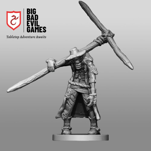 Undead Scarecrow Miniature | D&D and other Tabletop RPGs 2