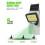 IP65 Waterproof Solar Motion Sensor Light Wall Lamp Garden Outdoor 3