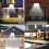 IP65 Waterproof Solar Motion Sensor Light Wall Lamp Garden Outdoor 7