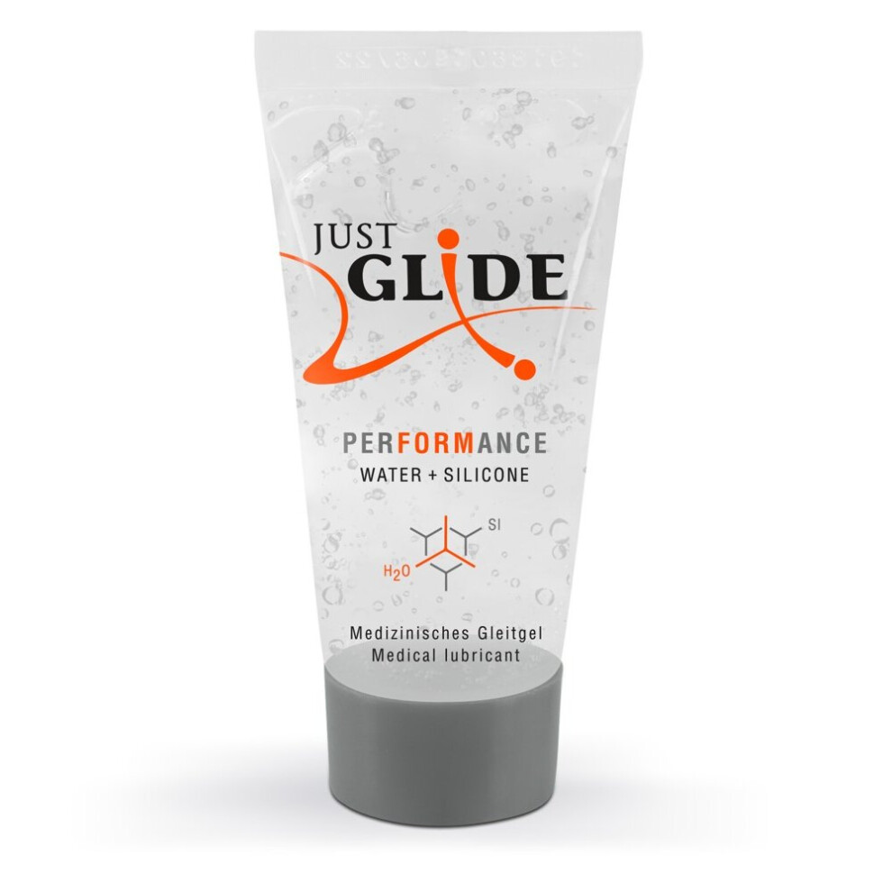 Just Glide Performance Water + Silicone Based Lubricant | 20 Ml | Vegan Sex Lube