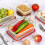 x10 Rectangle Airtight Glass Food Containers With Lids Kitchen Storage 13