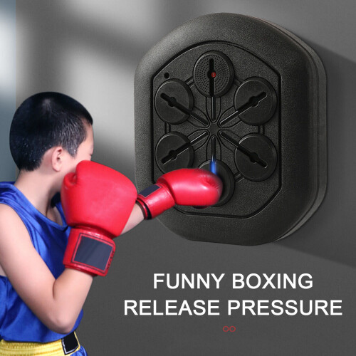 (  Children) Fun Boxing Training Wall Target Music Smart Boxing WallMount Fight