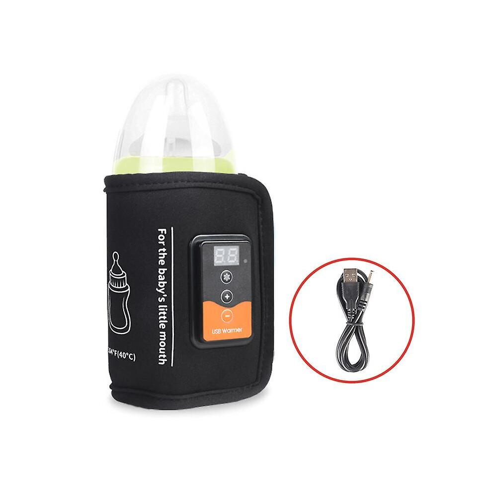 Bottle Warmer Bag Portable Usb Baby Bottle Warmer Adjustable Warm Milk Device