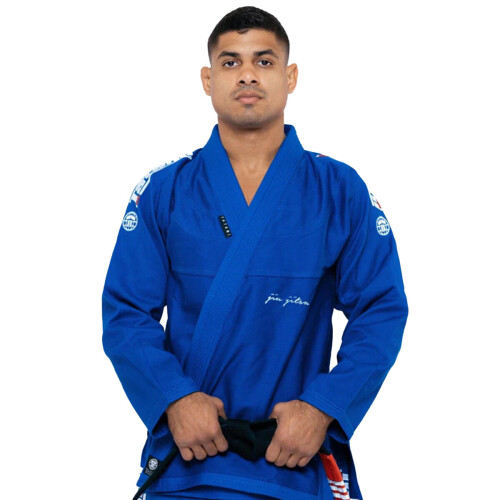 (A3) TATAMI ELEMENTS SUPERLITE JIU JITSU GI - BLUE 2