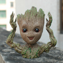 ( Groot-D) Baby Groot The Galaxy Vol 2 Guardians Flowerpot Tree Man Figure
