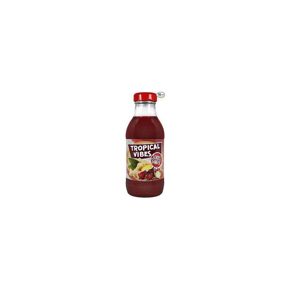 Tropical Vibes Sorrel & Ginger Drink 300Ml (Pack Of 15)