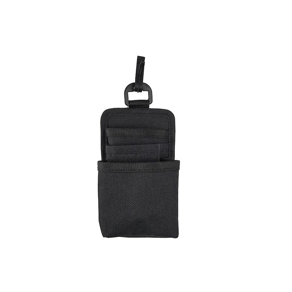 (Black) 2Pcs Car Air Vent Pocket Hanging Storage Pouch Phone Holder Interior Accessories Black 768655094132