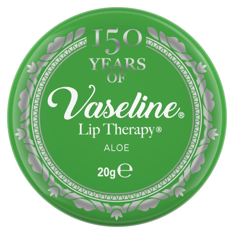 Vaseline Aloe Vera Lip Tin 20g (Pack of 12)