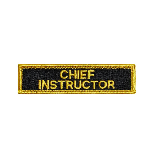 PLAYWELL CHIEF INSTRUCTOR PATCH: P119