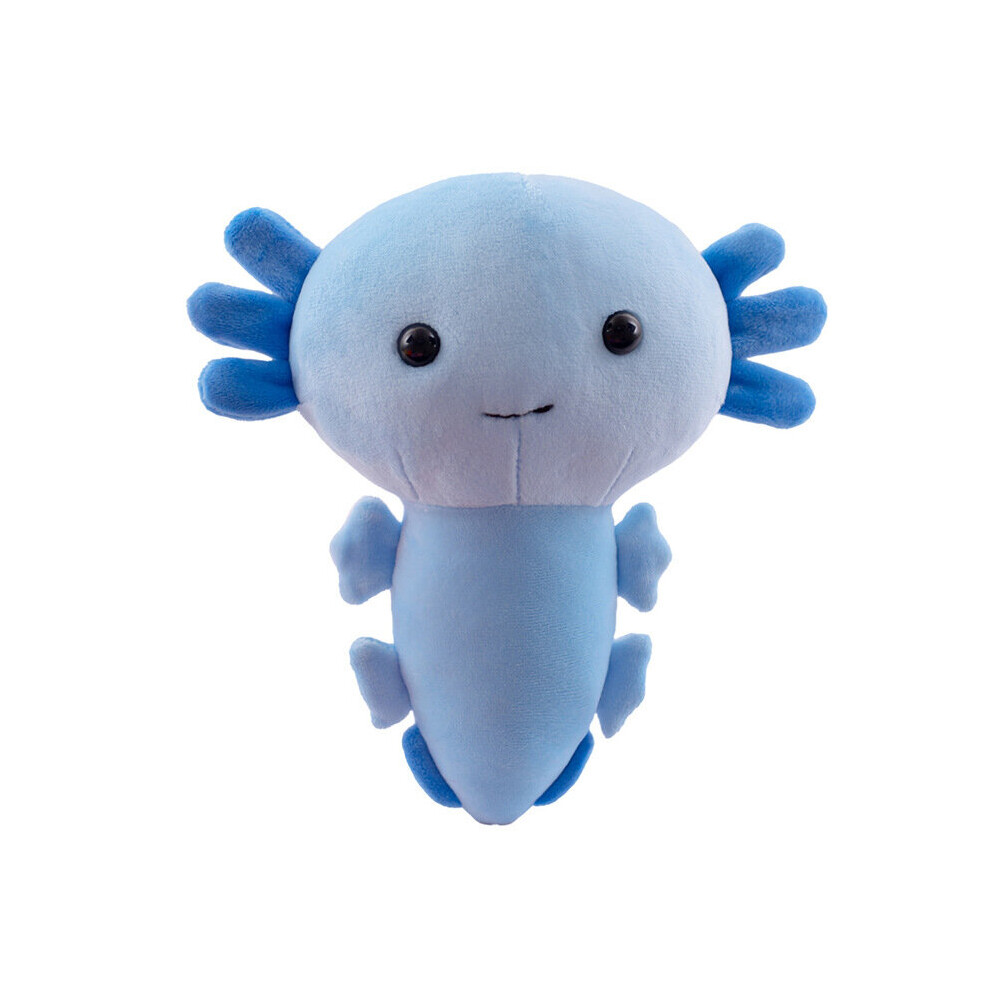 (blue) Cute Plush Doll Axolotl Soft Plushie Kids Stuffed Toys 20cm Birthday Gift NEW