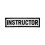 (Black/White) PLAYWELL INSTRUCTOR PATCH - BLACK/WHITE 1