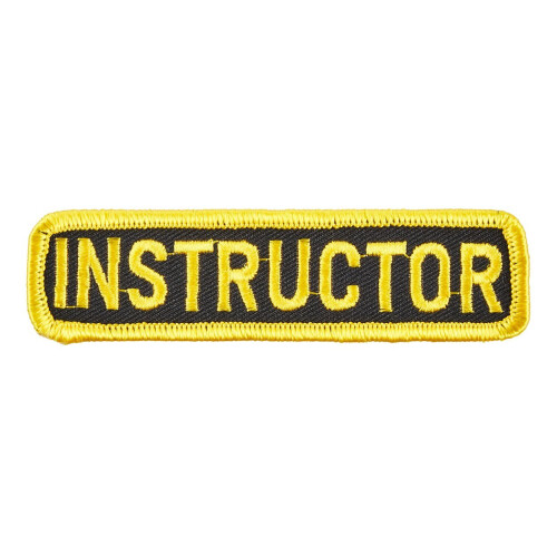 (Black/White) PLAYWELL INSTRUCTOR PATCH 7
