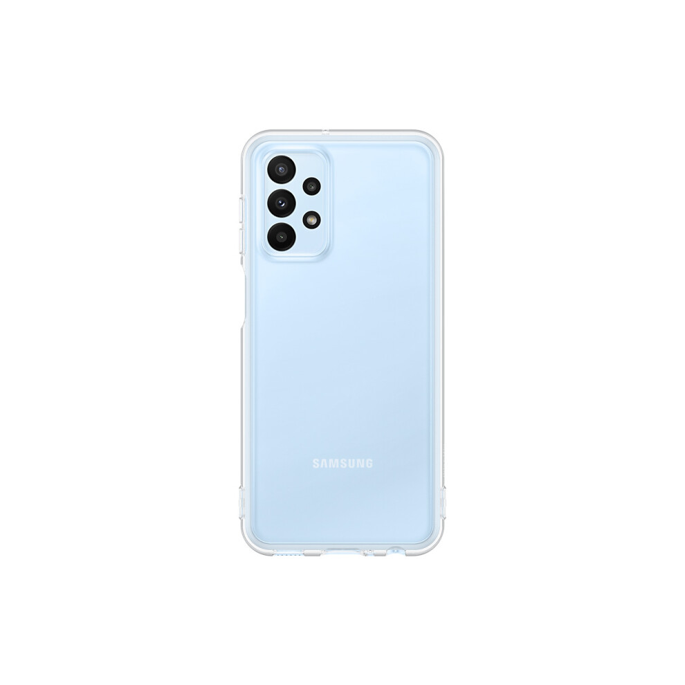 Samsung Galaxy A23 5G Soft Clear Mobile Phone Cover Transparent Ef-Qa235ttegww